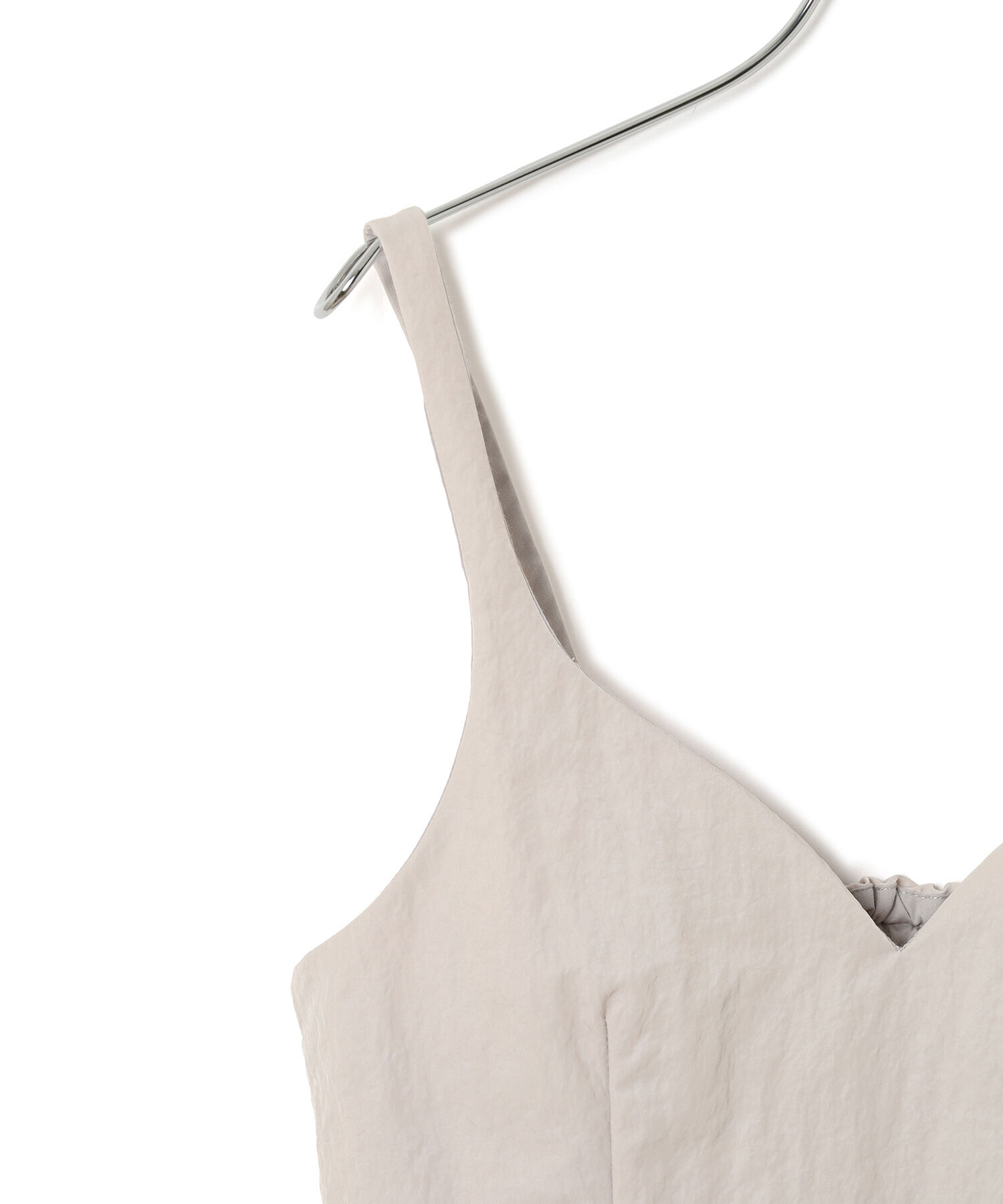 VIS「【セットアップ対応】ナイロンビスチェ【洗える】」|キャミソール|