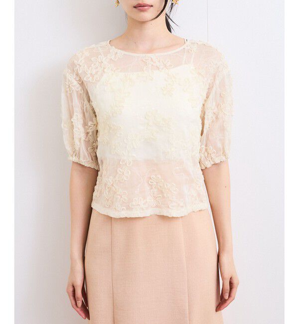 VIS「コード刺繍シアープルオーバー」|Tシャツ・カットソー|