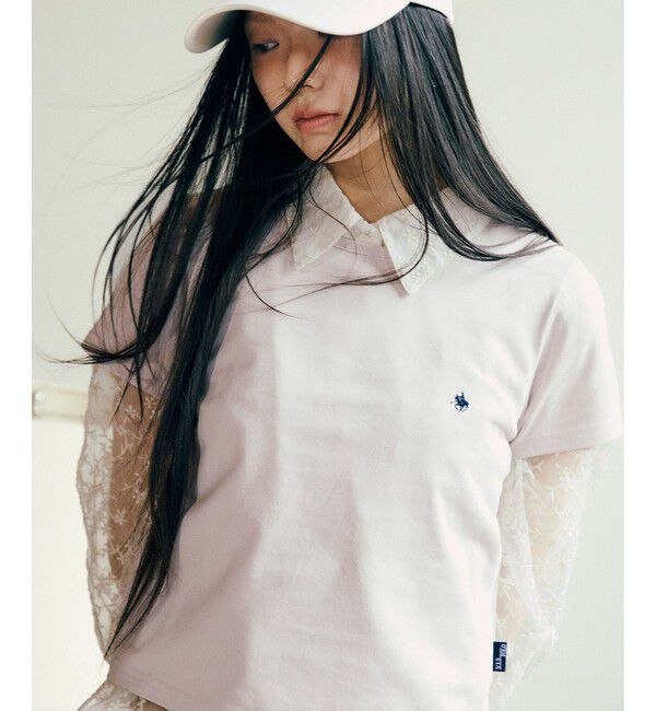 VIS「【POLO BCS】VIS別注刺しゅうコンパクトTシャツ/一部WEB限定カラー」|Tシャツ・カットソー|