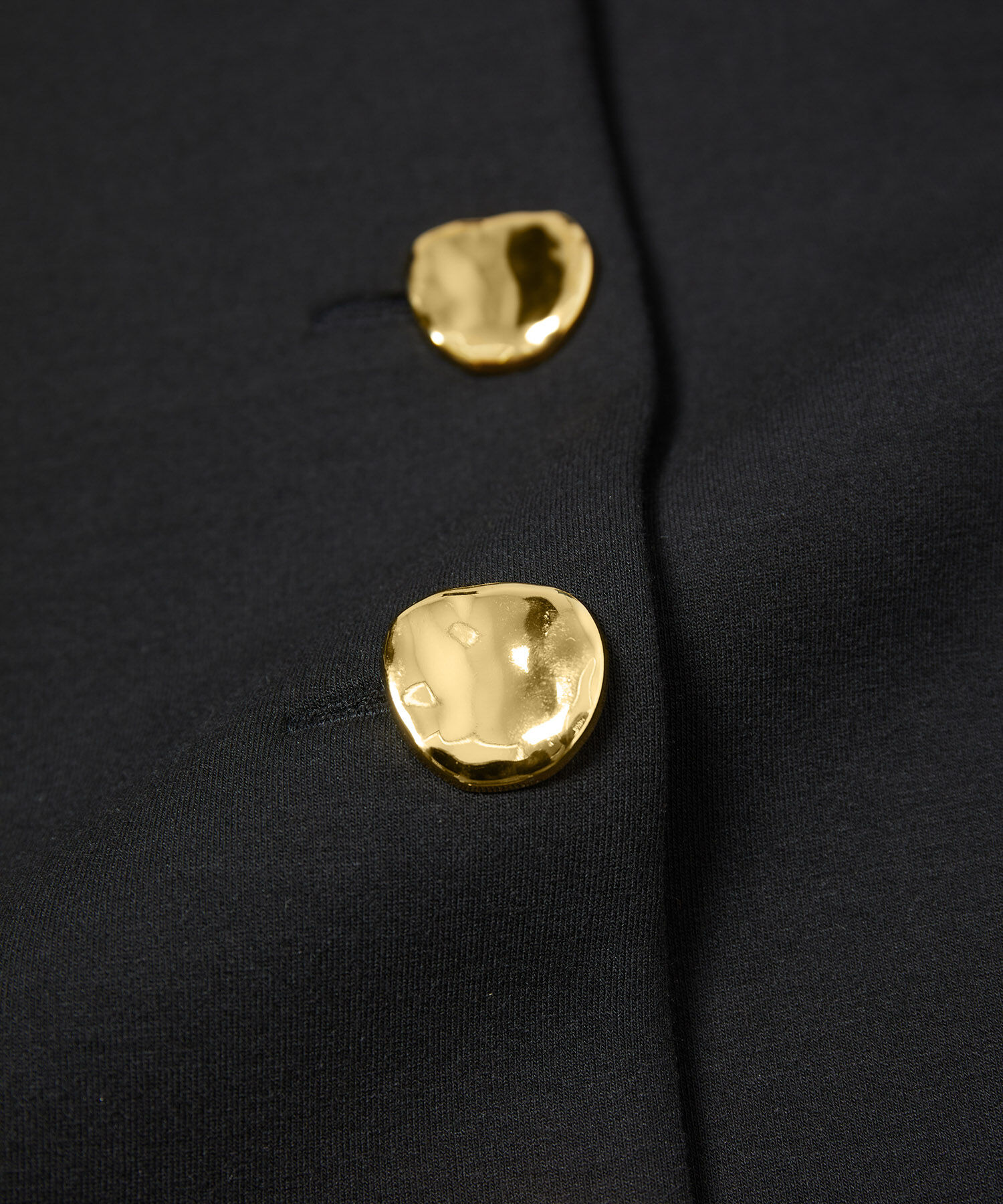 ADAM ET ROPE'「ミックスボタンペプラムカーディガン」|カーディガン|