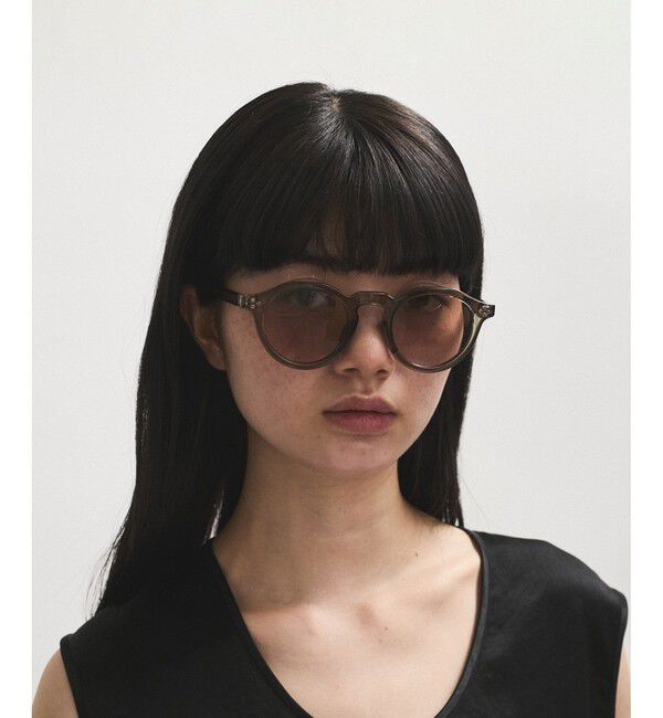 ADAM ET ROPE'「【WEB限定】クラウンパントフラットカラーサングラス」|サングラス|