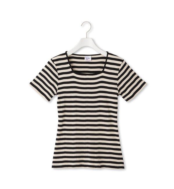 ADAM ET ROPE'「【Miller for ADAM ET ROPE'】別注 スクエアTee」|Tシャツ・カットソー|