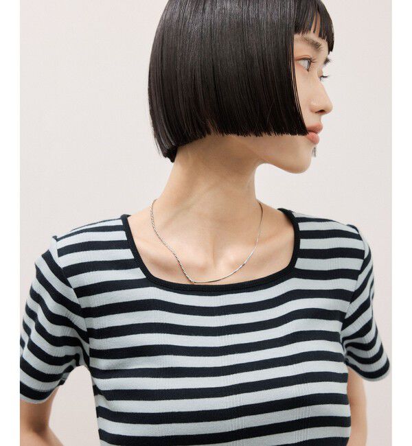 ADAM ET ROPE'「【Miller for ADAM ET ROPE'】別注 スクエアTee」|Tシャツ・カットソー|