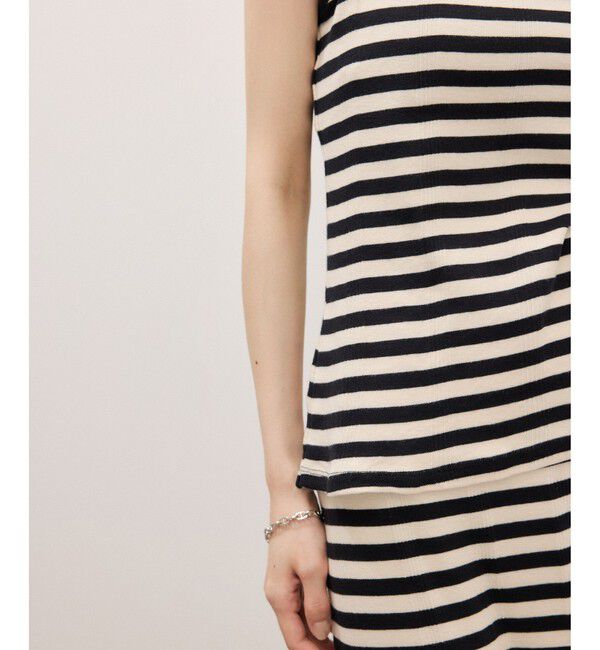 ADAM ET ROPE'「【Miller for ADAM ET ROPE'】別注 スクエアタンク」|タンクトップ|