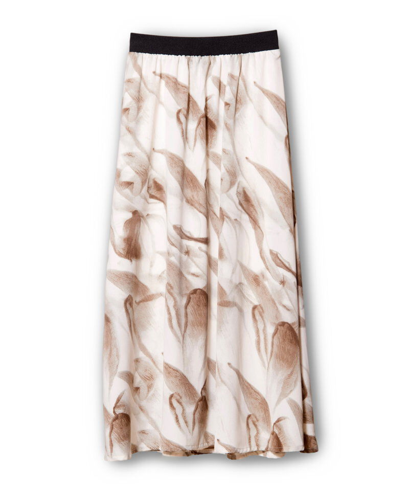  「プリントフレアースカート」|フレア|