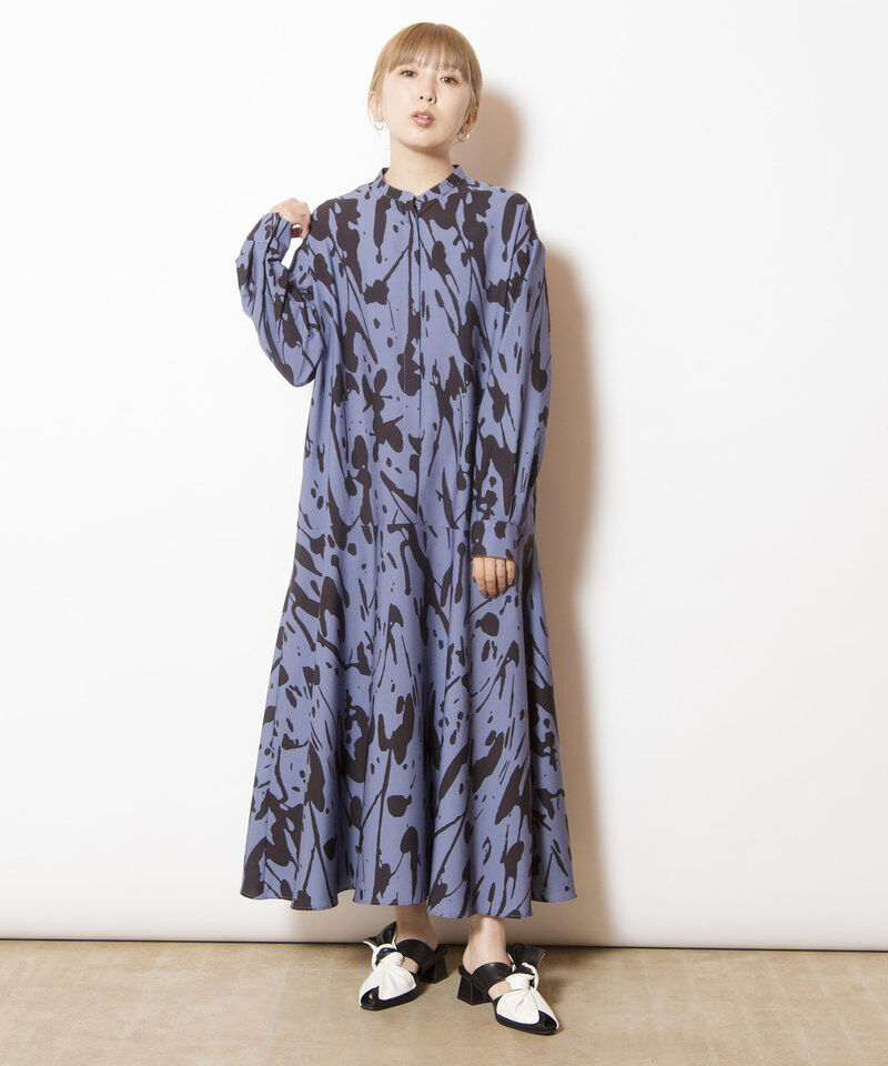  「プリントマーメイドワンピース」|ワンピース|