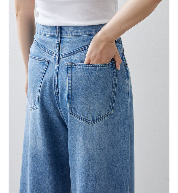  「デニムタックパンツ」|デニム|