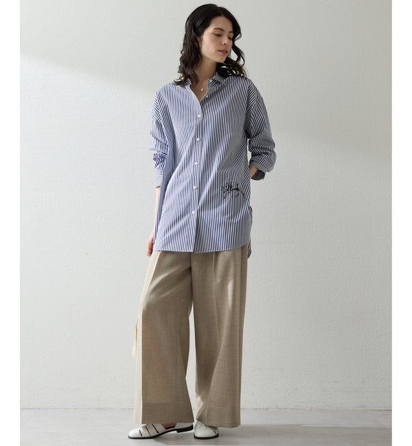  「Thomas Masonアニマル刺繍シャツ」|シャツ・ブラウス|