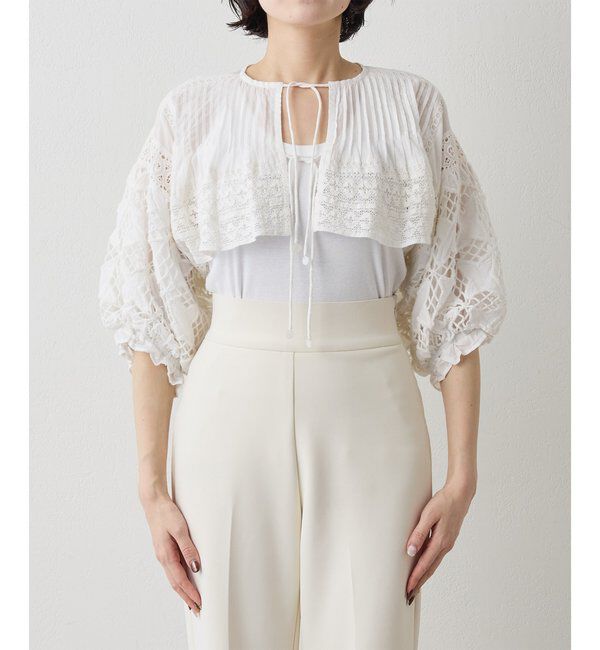  「ボレロブラウス」|シャツ・ブラウス|
