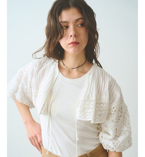  「ボレロブラウス」|シャツ・ブラウス|