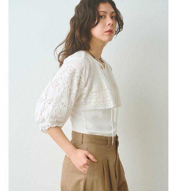  「ボレロブラウス」|シャツ・ブラウス|