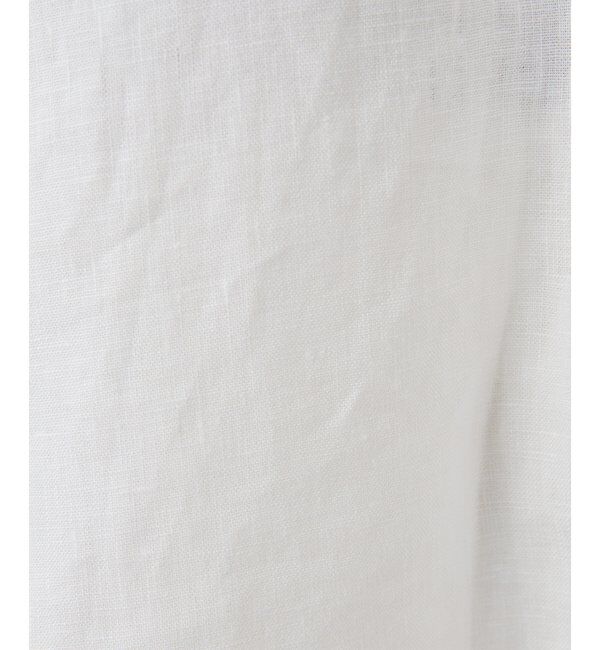  「リネンフードプルオーバー」|シャツ・ブラウス|