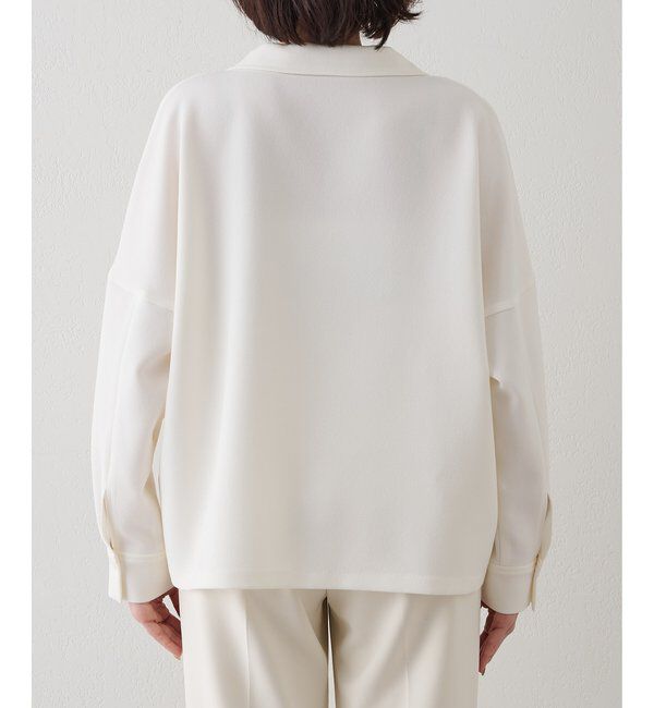  「スキッパージョーゼットブラウス」|シャツ・ブラウス|