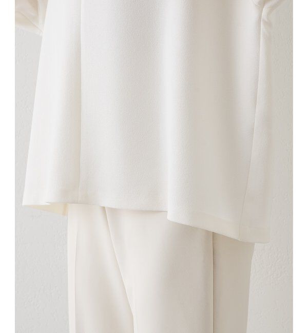  「スキッパージョーゼットブラウス」|シャツ・ブラウス|