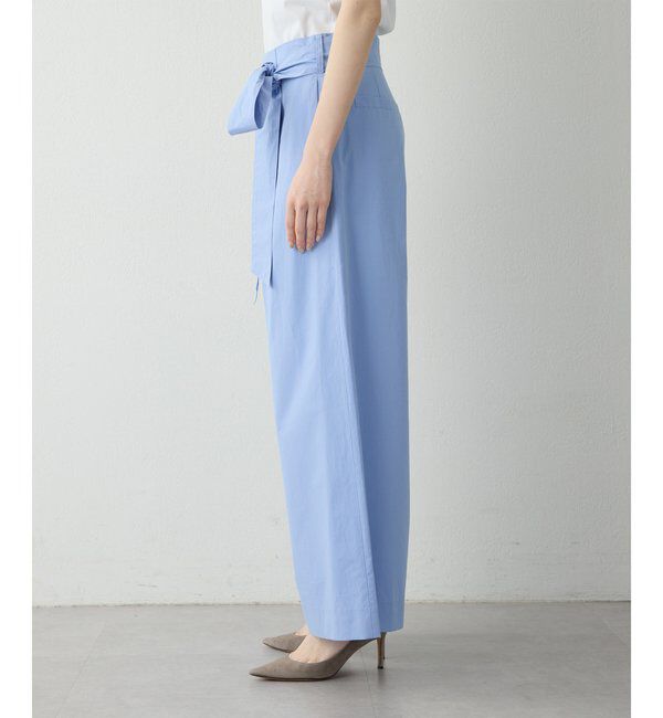  「コットンタイプライターパンツ」|チノ|