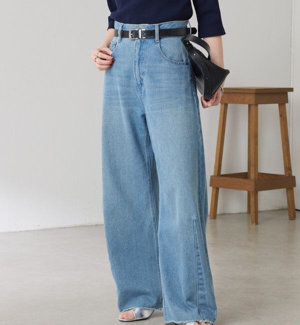  「【累計販売2.５万本】ブルージュデニム」|デニム|