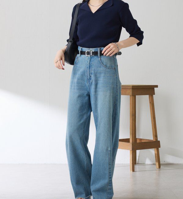  「【累計販売2.５万本】ブルージュデニム」|デニム|