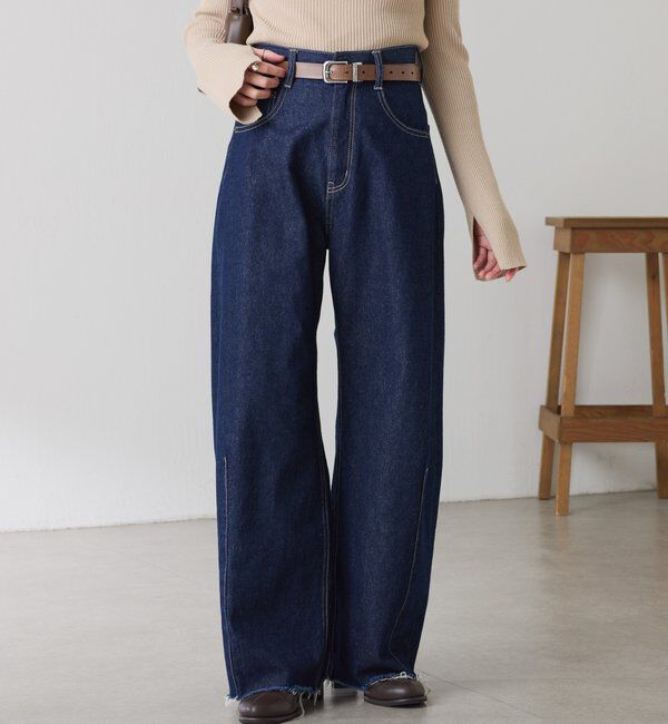  「【累計販売2.５万本】ブルージュデニム」|デニム|