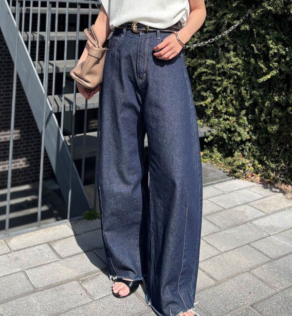  「【累計販売2.５万本】ブルージュデニム」|デニム|