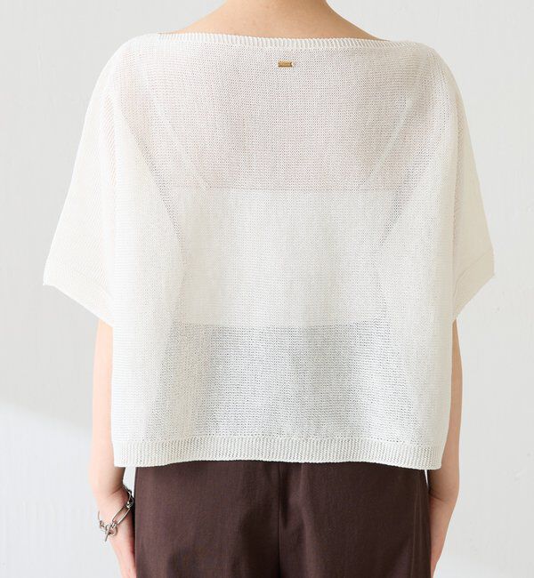  「シャーリーカーンハーフスリーブニット」|ニット・セーター|