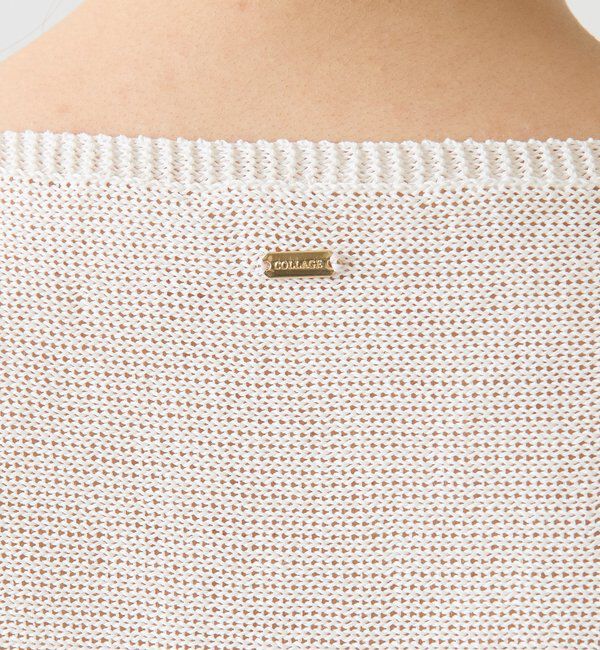  「シャーリーカーンハーフスリーブニット」|ニット・セーター|