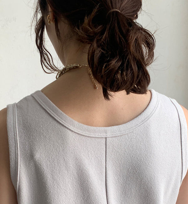  「【全骨格細見え】ブークレーダンボールタンクワンピース」|ワンピース|