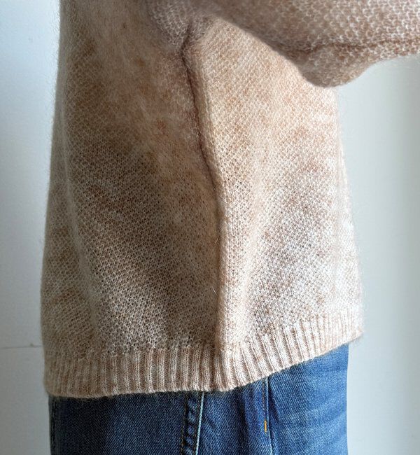  「モヘヤメランジプルオーバー」|ニット・セーター|