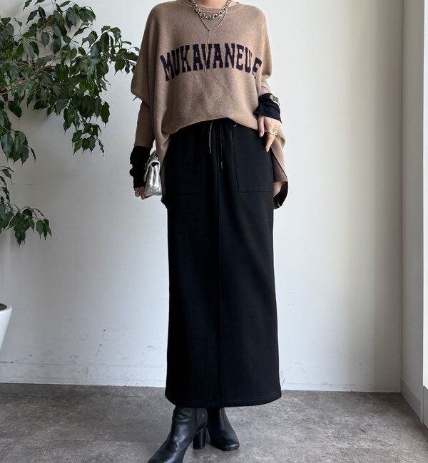  「ボンバーヒートIラインスカート」|スカート|