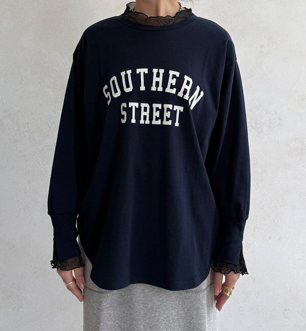  「【WEB限定】フロッキーロゴレイヤードトップス」|Tシャツ・カットソー|