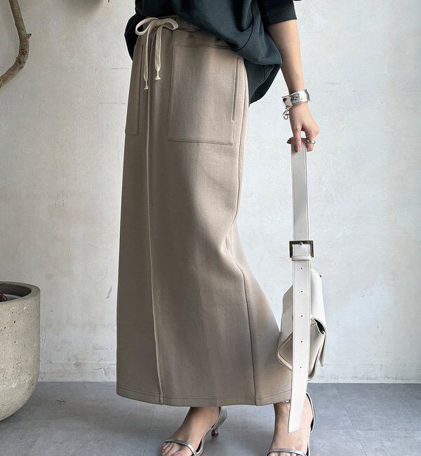  「コットンダンボールタイトスカート」|スカート|