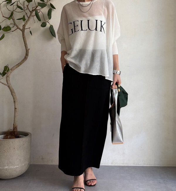  「コットンダンボールタイトスカート」|スカート|