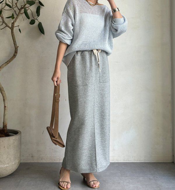  「【新色追加！】コットンローゲージプルオーバー」|ニット・セーター|