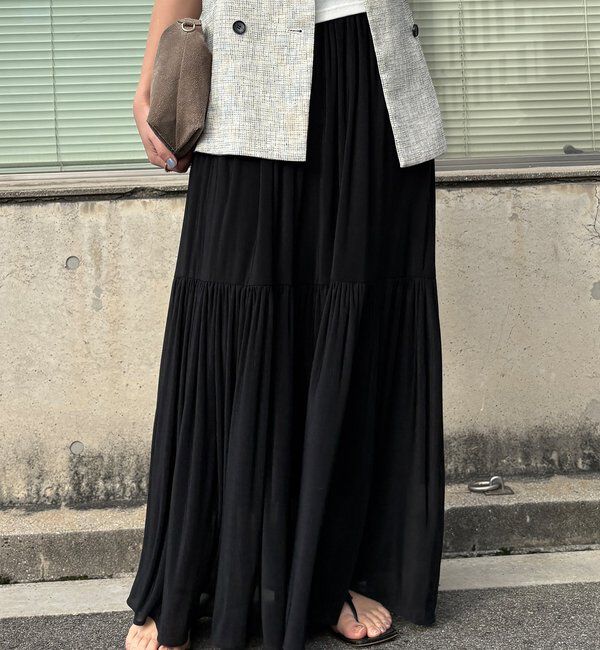  「エアリーギャザースカート」|スカート|