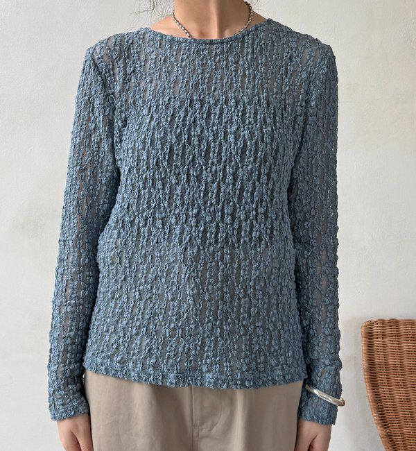  「レースプルオーバー」|Tシャツ・カットソー|