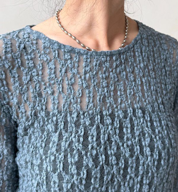  「レースプルオーバー」|Tシャツ・カットソー|