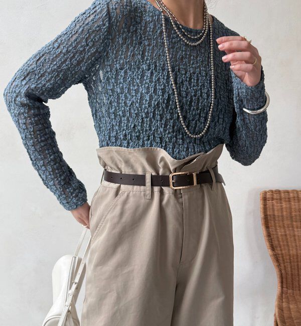  「レースプルオーバー」|Tシャツ・カットソー|