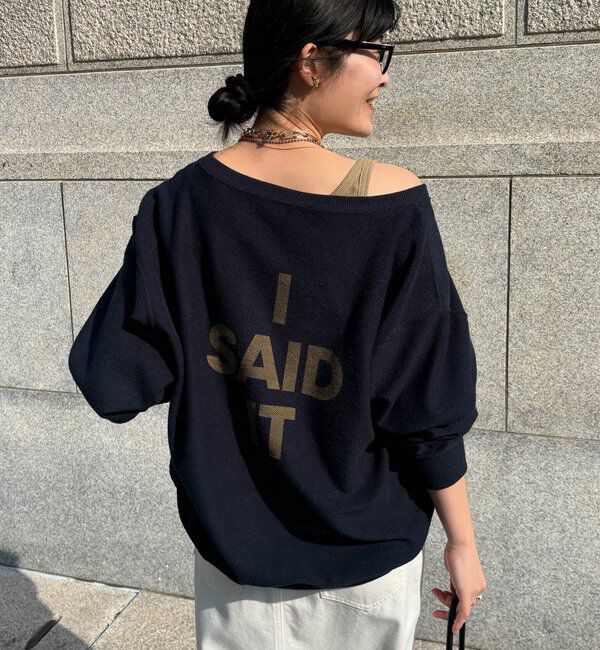  「【インフルエンサーOKOCHI企画】リバーシブルロゴスウェット」|Tシャツ・カットソー|