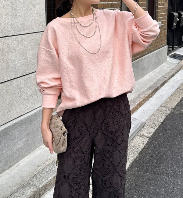  「【インフルエンサーOKOCHI企画】リバーシブルロゴスウェット」|Tシャツ・カットソー|