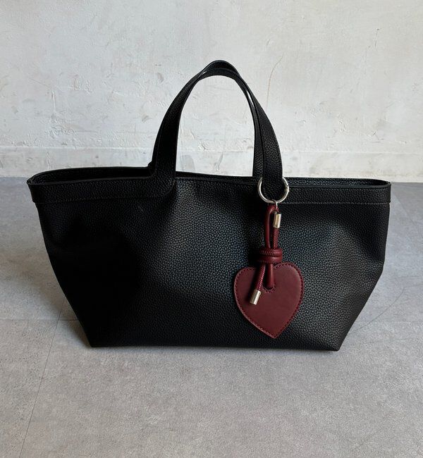  「ハートチャーム付トートバッグ」|トートバッグ|