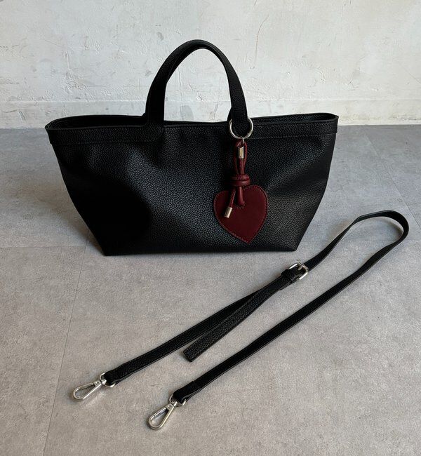  「ハートチャーム付トートバッグ」|トートバッグ|