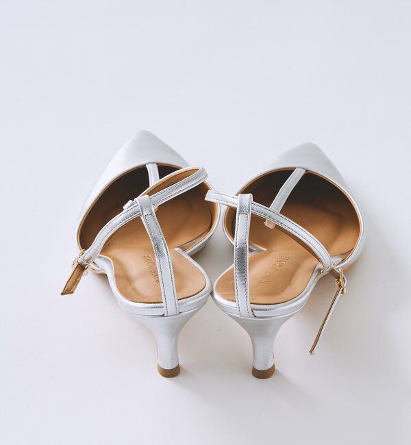  「【上品な華やかさ】シルバーストラップミュール」|その他|