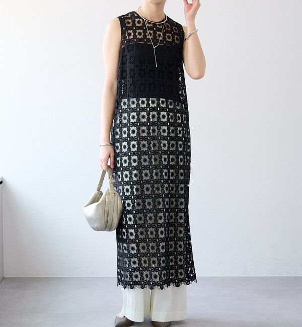  「【着映え】レイヤードレースワンピース」|ワンピース|