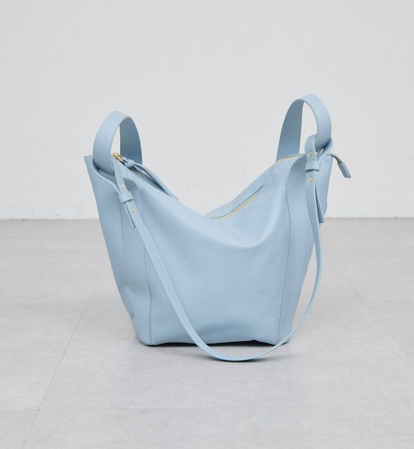  「【2.718】レザーショルダーバッグ」|クラッチバッグ|