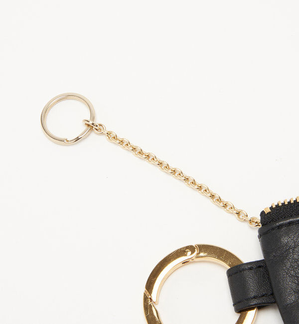  「カラビナ付き ソフトレザーマルチケース」|その他|