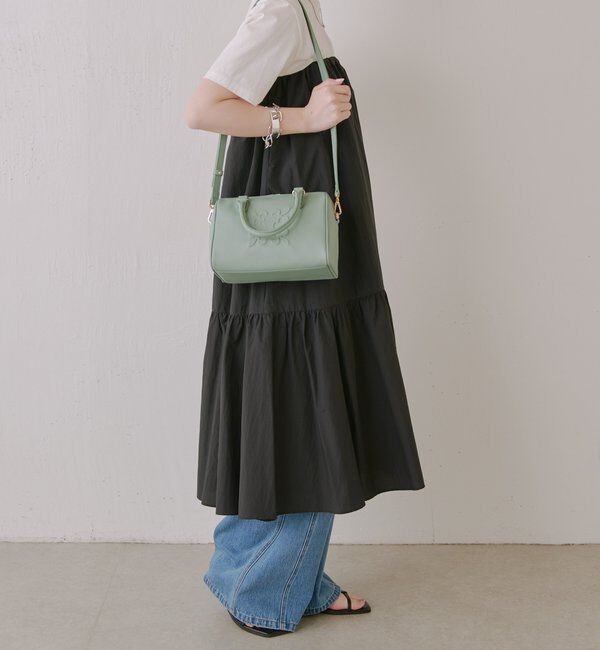  「《composition》レザー2WAYミニボストンバッグ」|ボストンバッグ|