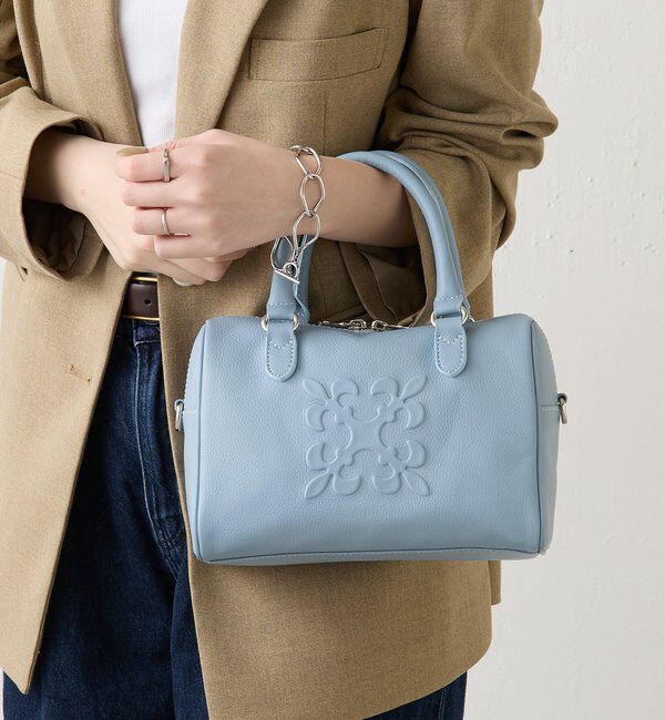  「《composition》レザー2WAYミニボストンバッグ」|ボストンバッグ|