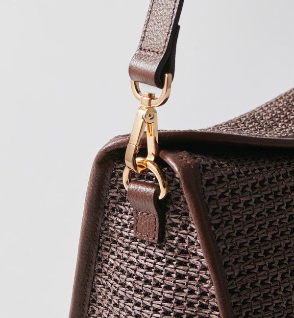  「ナイロンラフィアショルダーバッグ」|ショルダー・メッセンジャー|