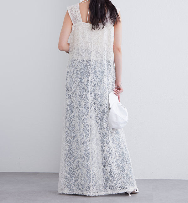  「レースタンクワンピース」|ワンピース|