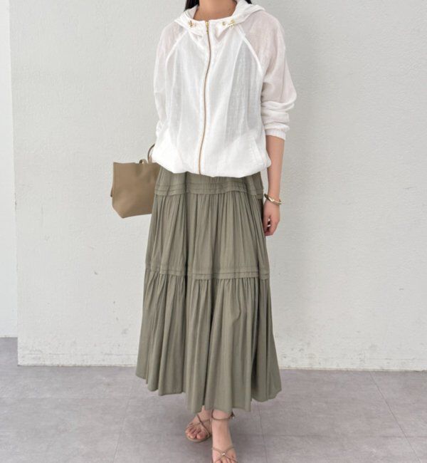  「シアーZIPパーカー」|ブルゾン・スタジャン|