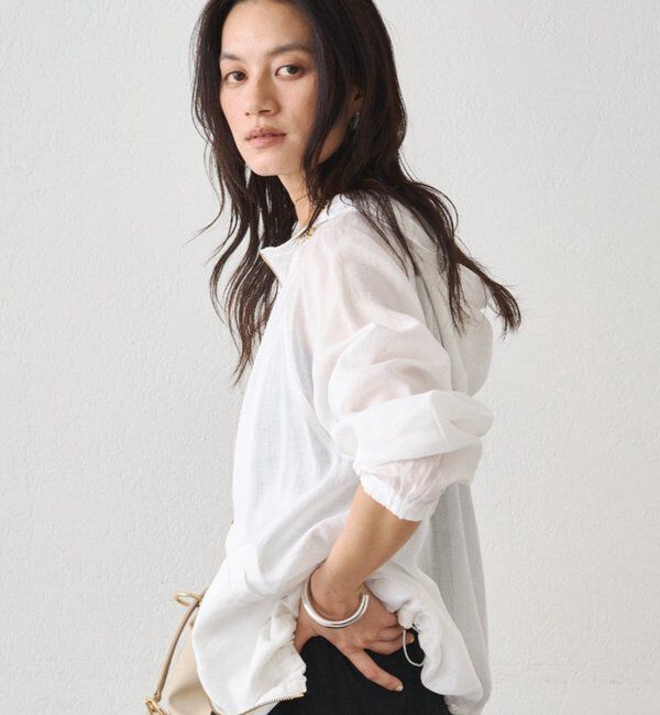  「シアーZIPパーカー」|ブルゾン・スタジャン|